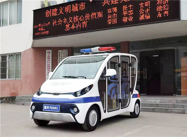 帶空調(diào)電動巡邏車